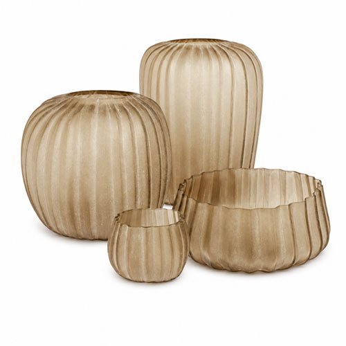 Manakara Vase Smoke Grey