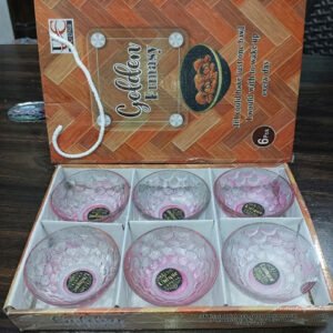 6 Piece Glass Bowl Set