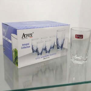 Apex Blackberry Glass Set