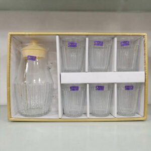 Apex Spiral World Lemon Glass Set