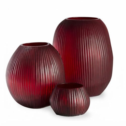 Naga Vase Red