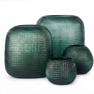 Somba Vase Petrol Green